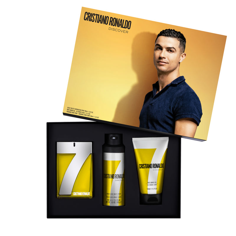 CRISTIANO RONALDO DISCOVER EAU DE TOILETTE 100ML GIFT SET