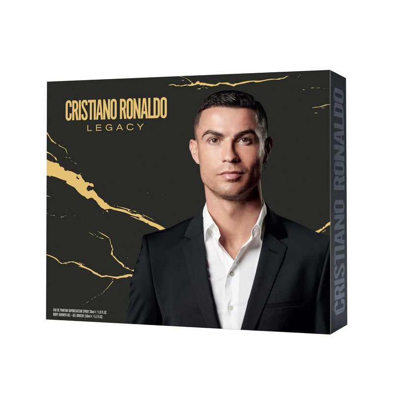 Cristiano Ronaldo Legacy 30ml Gift Set – Eau de Toilette + 150ml Showe –  Eden Parfums Ltd