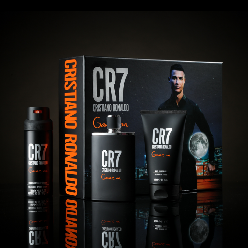 CR7 Game On 100ml Eau de toilette, Shower Gel & Body Spray Gift Set
