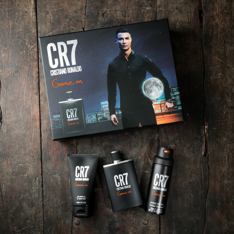 CR7 Game On 100ml Eau de toilette Shower Gel Body Spray Gift