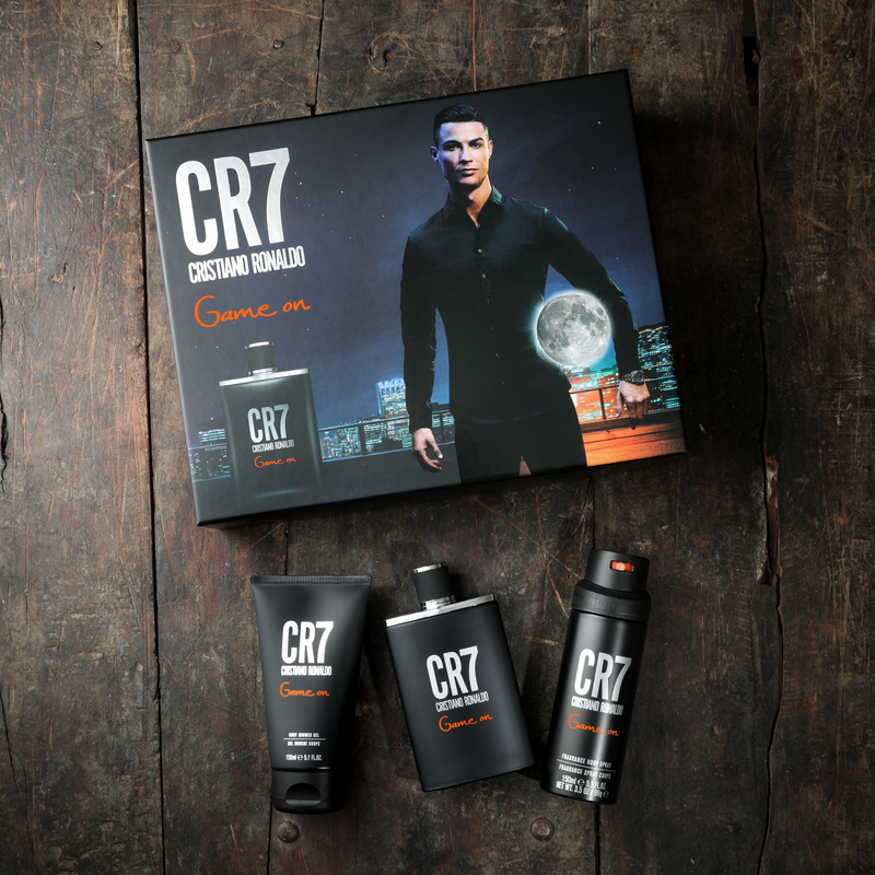 CR7 Game On 100ml Eau de toilette, Shower Gel & Body Spray Gift Set