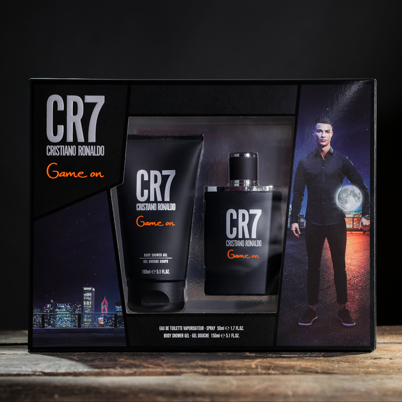 CR7 Game On 50ml Eau de Toilette & Shower Gel Gift Set
